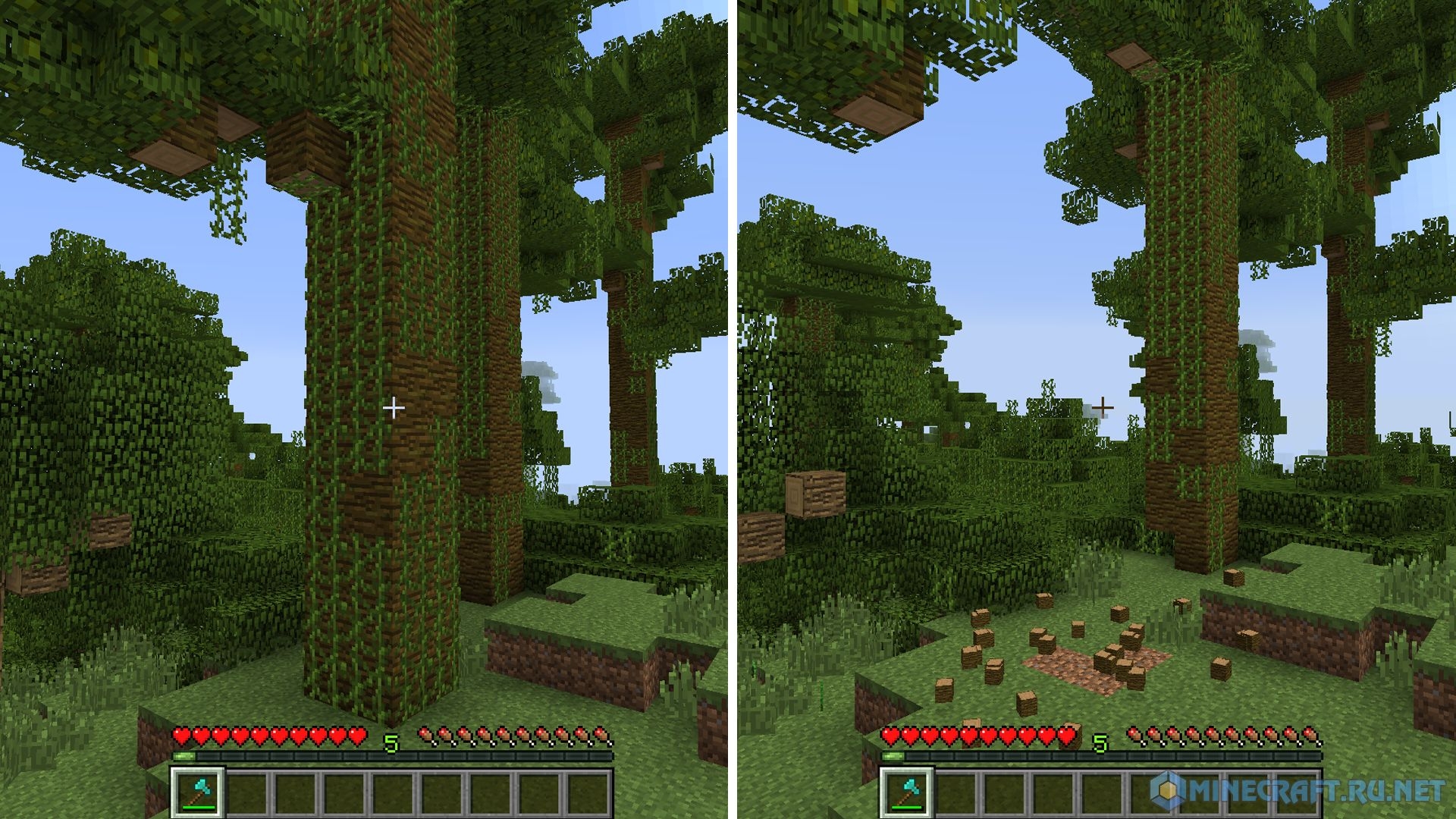 Tree Chopper Mod 1.12.1/1.12/1.11.2/1.10.2 Minecraft Modinstaller